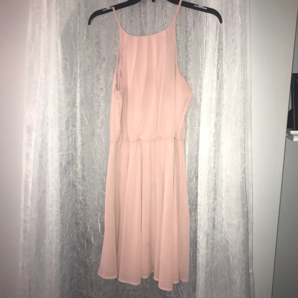 Beautiful light pink dress